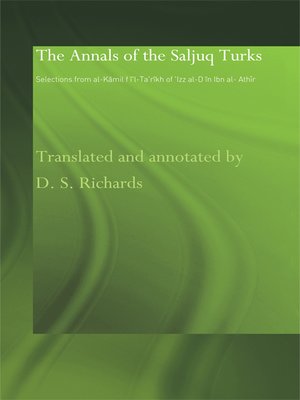 cover image of The Annals of the Saljuq Turks